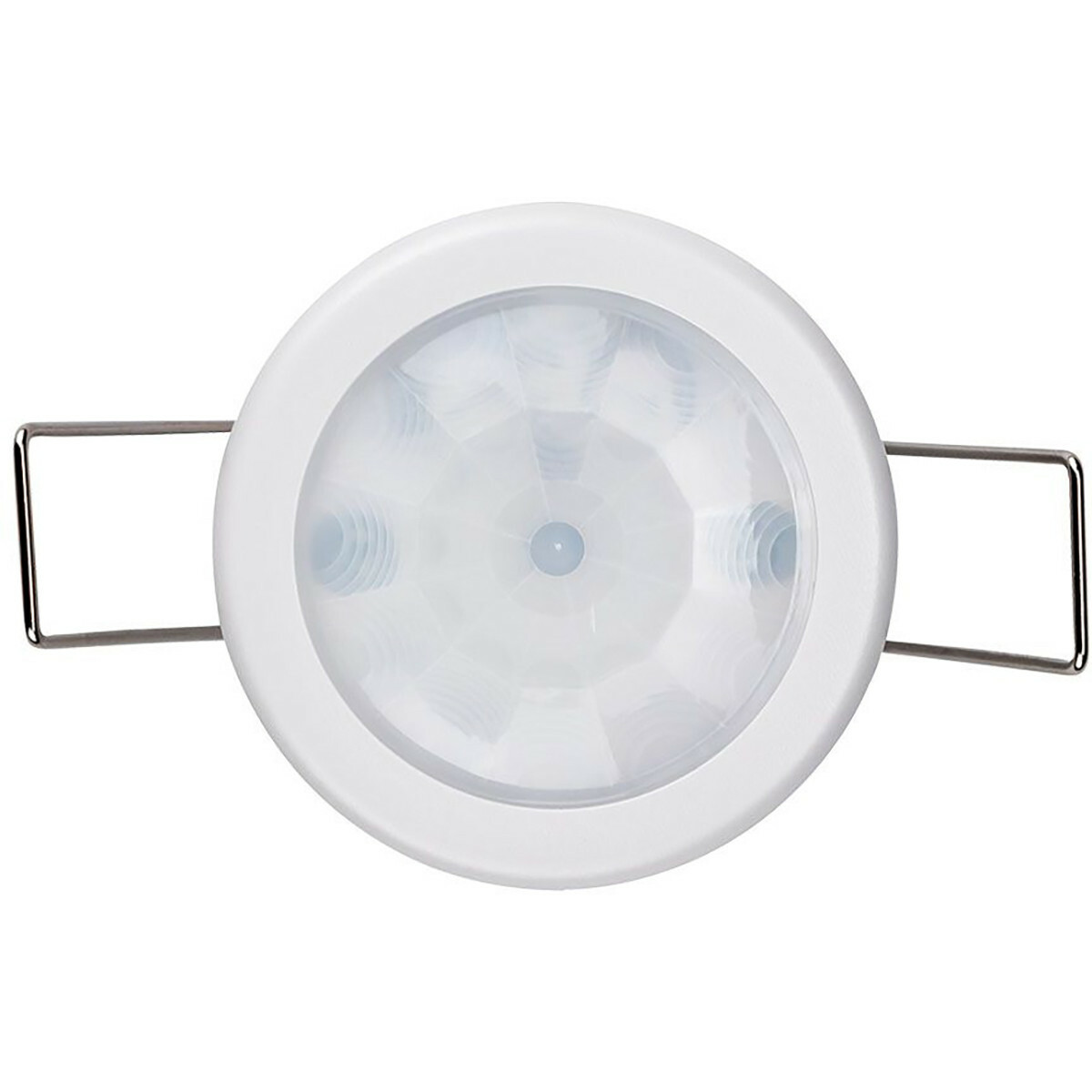 Capteur de Mouvement PIR - Kozolux - 6m - Max 200W - 360D - Encastré - Rond - Blanc