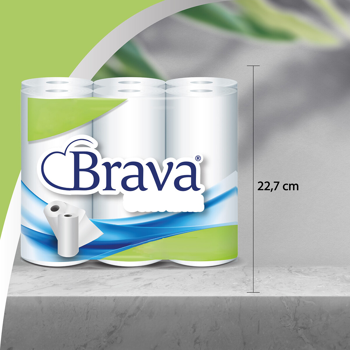 Brava - Essuie-tout Super - 48 Rouleaux - Essuie-tout ultra absorbant - Rouleau de cuisine Ultra Clean - Pack économique