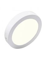 LED Spot / LED Downlight / LED Paneel Set BSE Slim Rond Opbouw 18W 4200K Natuurlijk Wit 225mm Spatwaterdicht