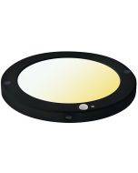 LED Plafondlamp met Bewegingssensor + Dag en Nacht Sensor - 18W - Helder/Koud Wit 6400K - 360° Zichthoek - Opbouw/Inbouw - Rond - Mat Wit