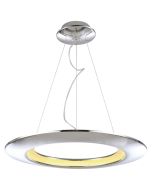 LED Modern Design Plafondlamp / Plafondverlichting Concepty 35W Natuurlijk Wit 4000K Aluminium Chrome Armatuur