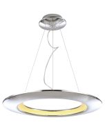 LED Modern Design Plafondlamp / Plafondverlichting Concepty 41W Natuurlijk Wit 4000K Aluminium Chrome Armatuur