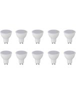 LED Spot 10 Pack - GU10 Fitting - 6W - Natuurlijk Wit 4200K