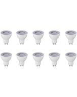 LED Spot 10 Pack - GU10 Fitting - Dimbaar - 6W - Warm Wit 3000K