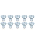 OSRAM - LED Spot 10 Pack - Parathom PAR16 927 36D - GU10 Fitting - Dimbaar - 5.5W - Warm Wit 2700K | Vervangt 50W