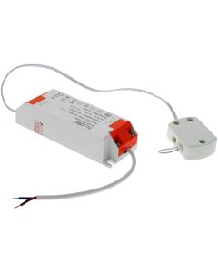 EcoDim - LED Driver - Trafo - Transformator - ED-10051 - Dimbaar - 8-12W - 24-38V - Max. 4 Spots