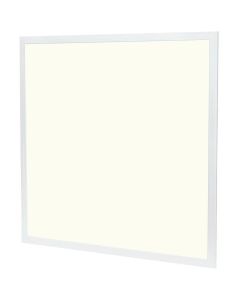 LED Paneel - Aigi Limno Slim - 60x60 - Natuurlijk Wit 4200K - 32W - Smart LED - Slimme LED - Dimbaar - Inbouw Vierkant - Mat Wit - Flikkervrij