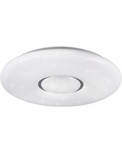 LED Plafondlamp WiZ - Plafondverlichting - Trion Liva - 20W - Aanpasbare Kleur - RGBW - Rond - Mat Wit - Kunststof