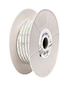 LED Strip - Aigi Stribo - 50 Meter - Dimbaar - IP65 Waterdicht - Helder/Koud Wit 6500K - 5050 SMD 230V 