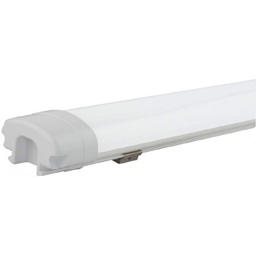 Réglette LED - Niha - 18W - Étanche IP65 - Blanc Neutre 4200K - Plastique - 60cm