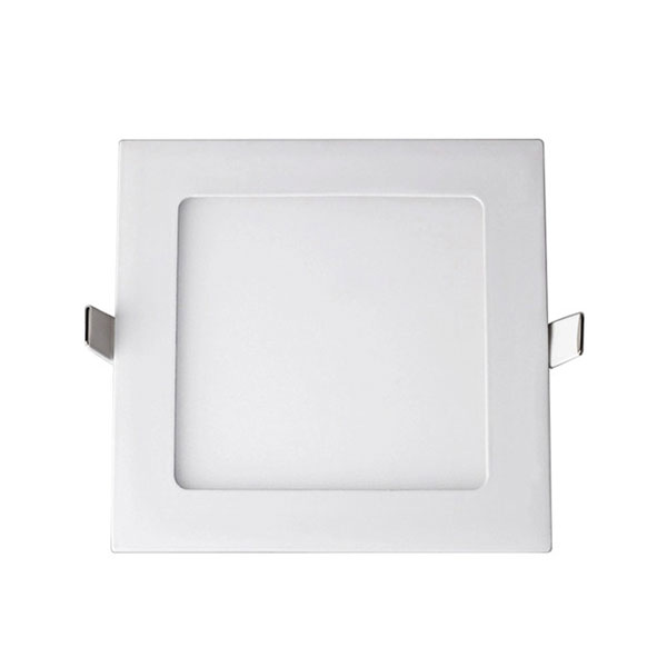 Pack Panneau LED Slim 2 - 30x30 Blanc Neutre 4200K - 24W Encastrement Carré - Mat Blanc - Sans Scintillement