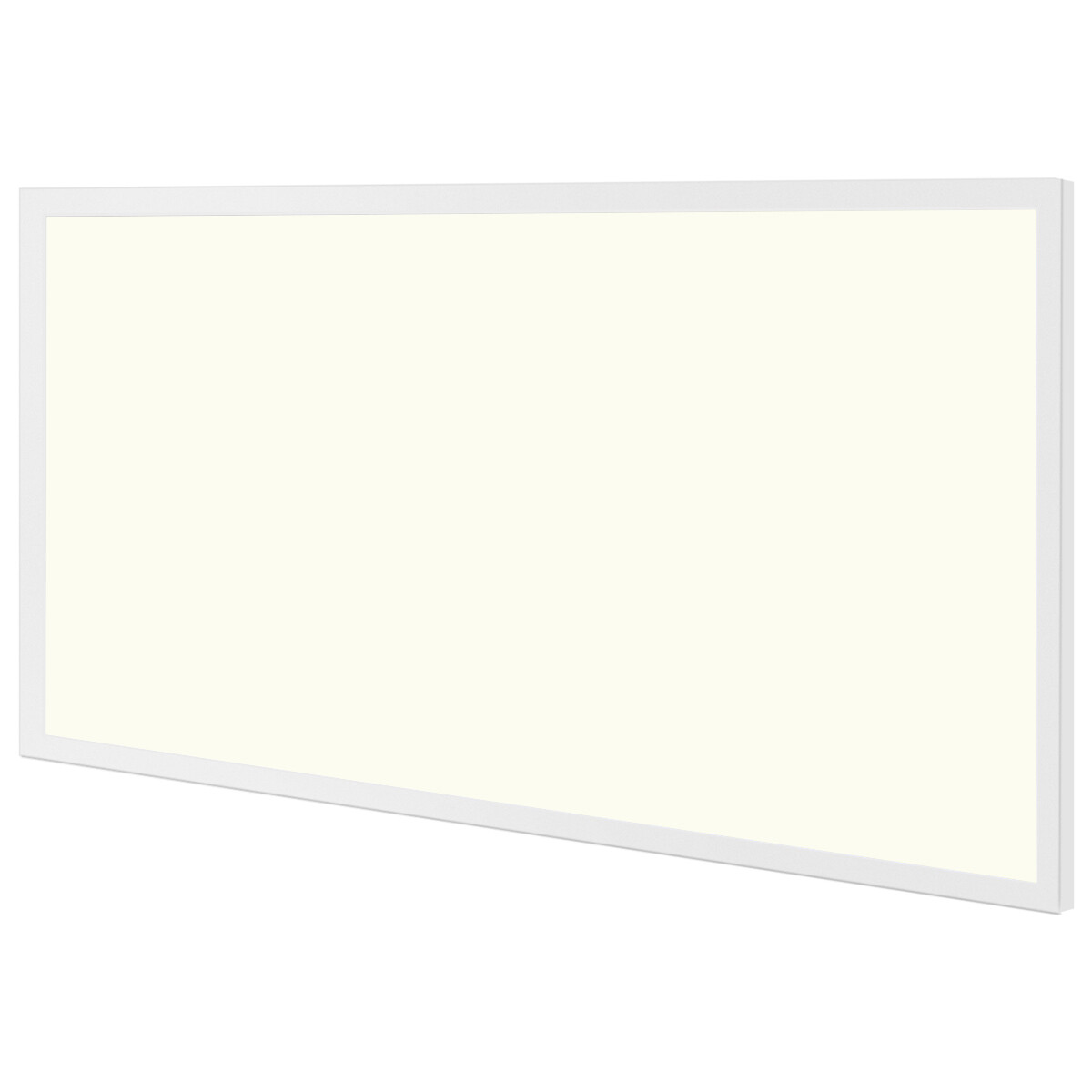 Panneau LED 30x60 - Velvalux Lumis - Panneau LED pour plafond suspendu - Blanc Naturel 4000K - 24W - Encastré - Rectangulaire - Blanc - Sans scintillement