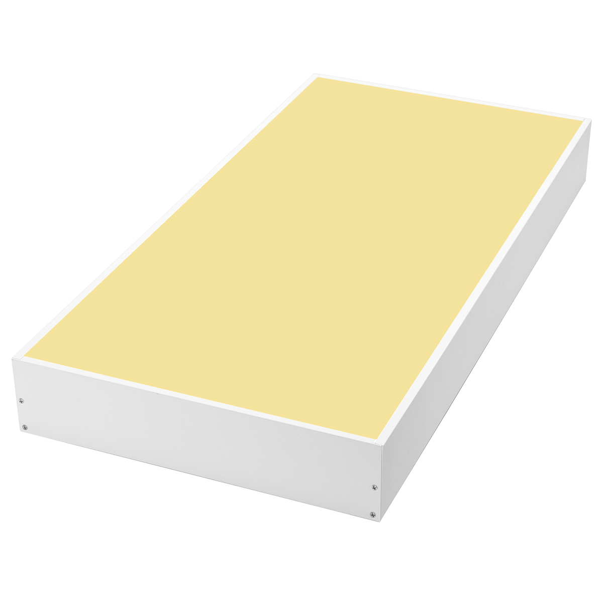 Panneau LED 30x60 - Velvalux Lumis - Blanc Chaud 3000K - 24W - En saillie - Rectangulaire - Blanc - Sans scintillement