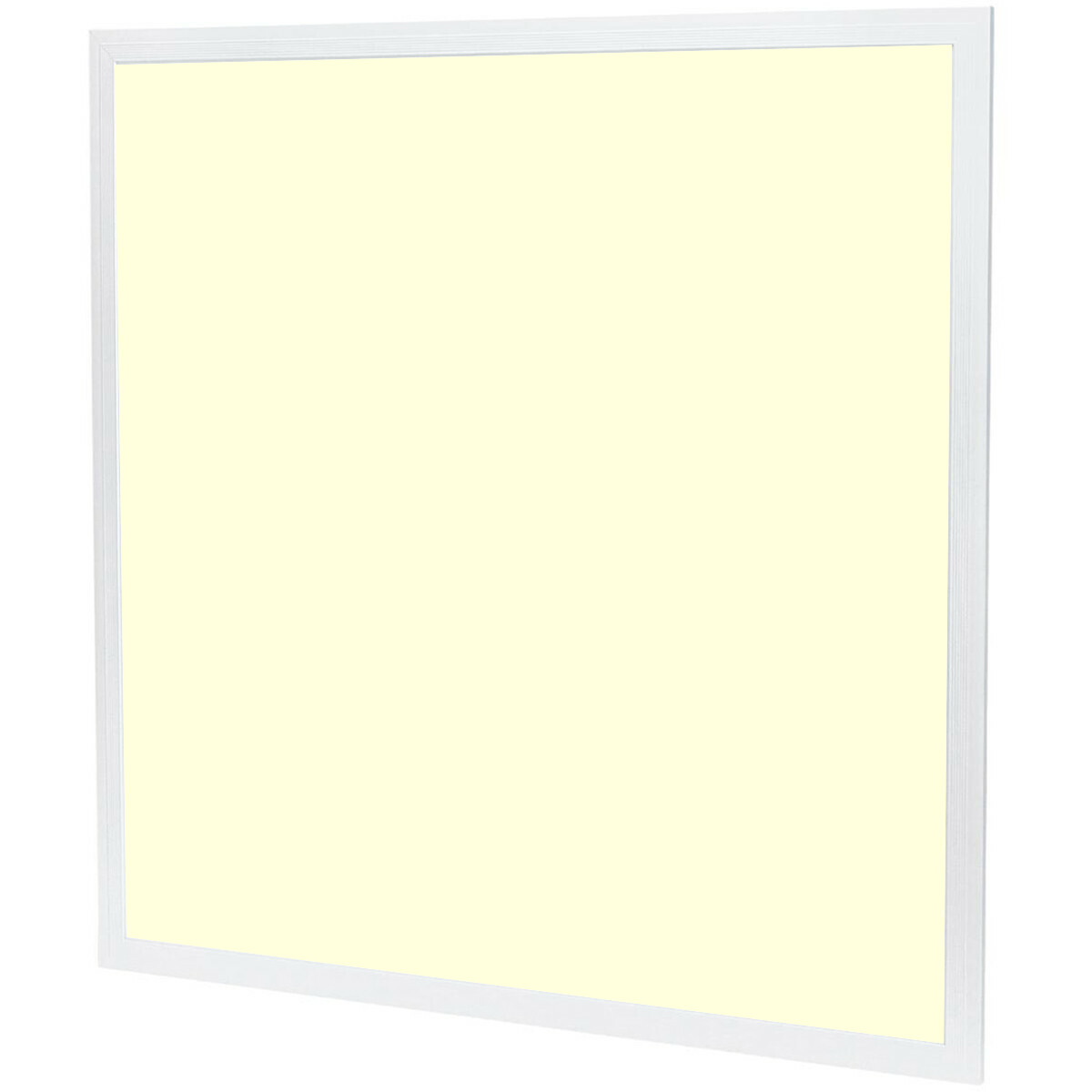 Panneau LED - Aigi Limno - 60x60 - Blanc Chaud 3000K - 32W - LED Intelligente - Dimmable - Carré Encastré - Mat Blanc - Sans Scintillement