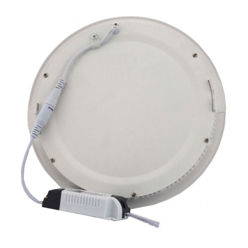 Downlight LED Slim - Encastré - 6W - Blanc Froid 6400K - Rond - Mat Blanc - Aluminium - Ø120mm