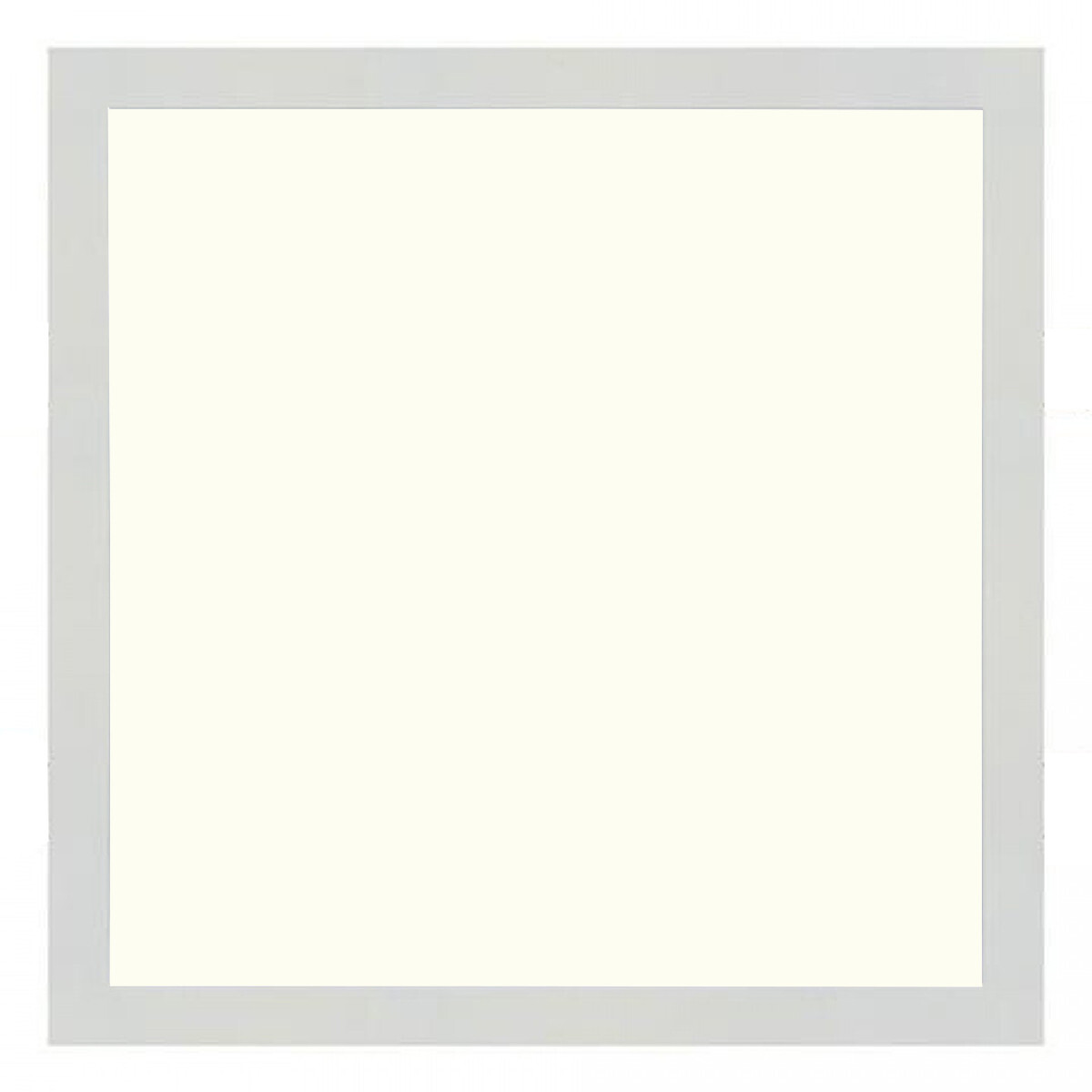 Pack Panneau LED Slim 2 - 30x30 Blanc Neutre 4200K - 24W Encastrement Carré - Mat Blanc - Sans Scintillement