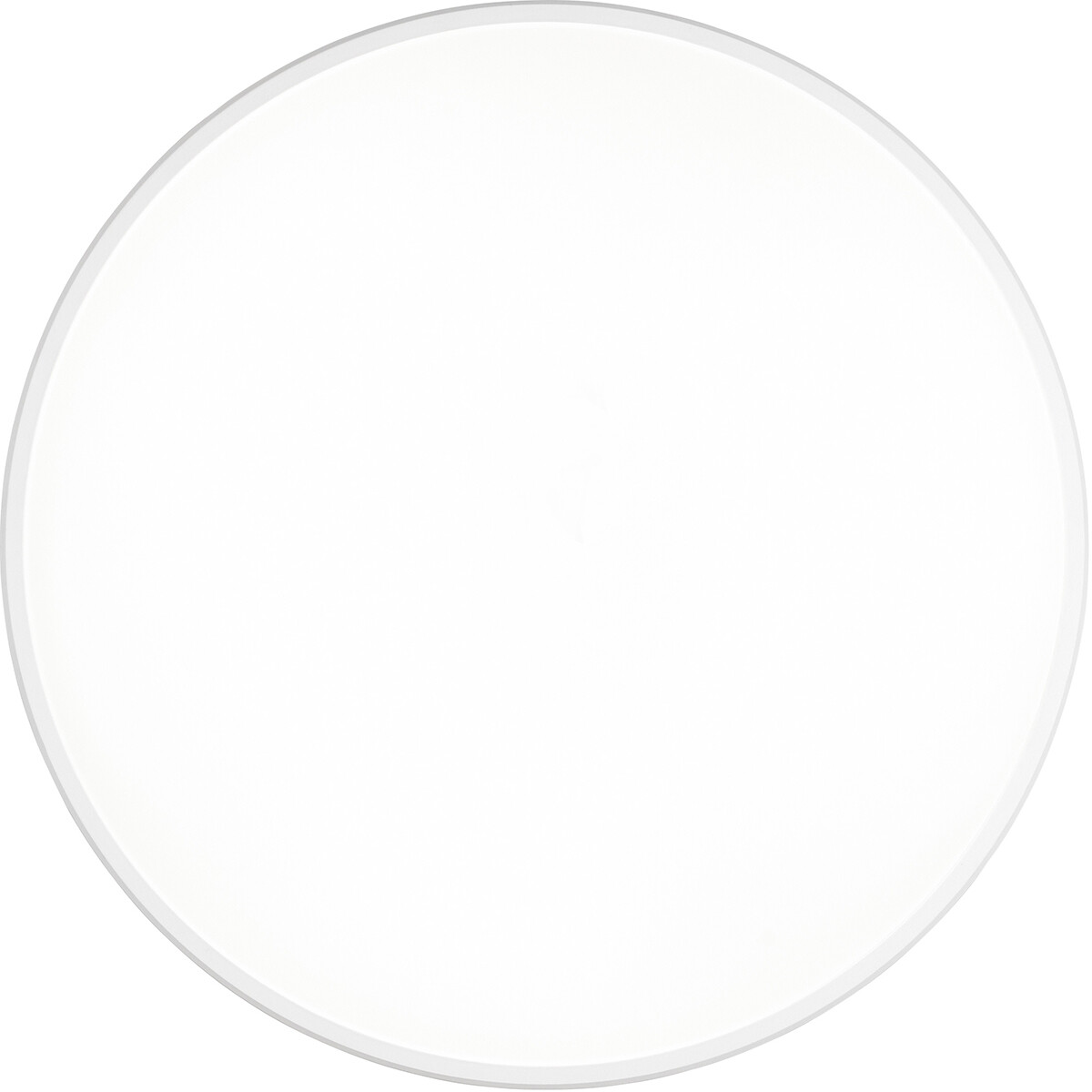 Plafonnier LED - Éclairage de Plafond - Trion Lombis - 34W - Blanc Neutre 4000K - Dimmable - Rond - Mat Blanc - Plastique