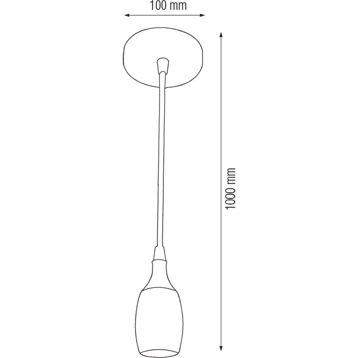 Suspension LED - Luminaire Suspendu - Woby - Industriel - Rond - Mat Cuivre Aluminium - E27