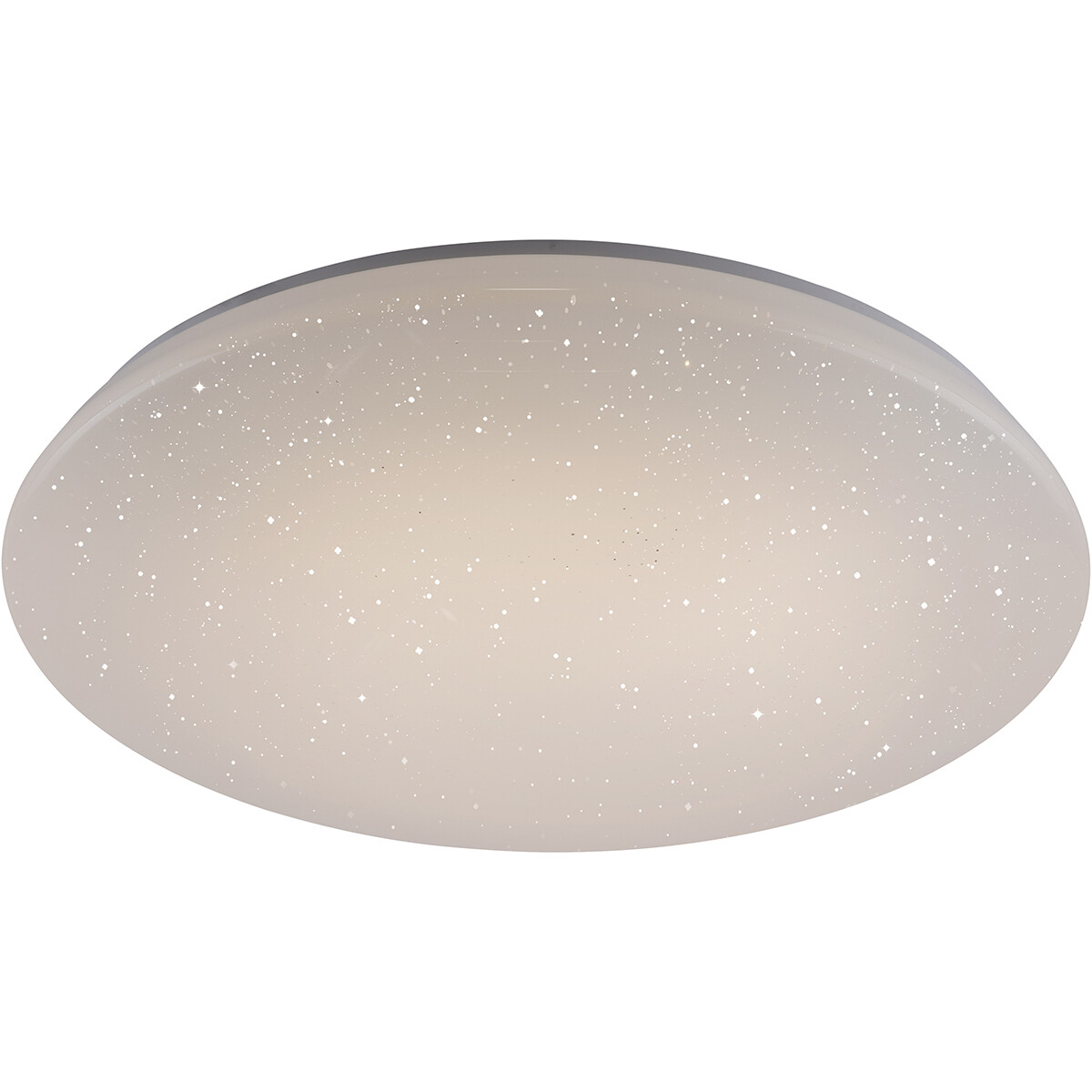 Plafonnier LED WiZ - LED Intelligente - Trion Nilon - 40W - Couleur de lumière ajustable - Dimmable - Télécommande - Lumière Étoile - Rond - Mat Blanc - Plastique