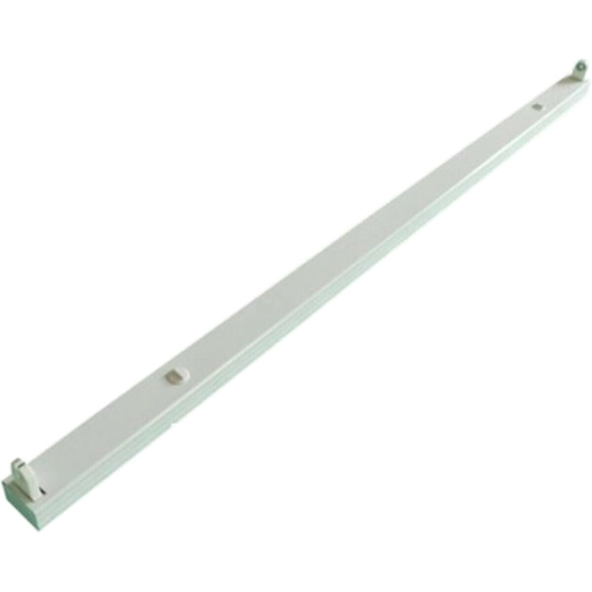 Réglette LED avec Tube T8 Incl. Starter - Aigi Dybolo - 120cm Simple - 16W - Blanc Neutre 4200K - Indice de Protection IP20