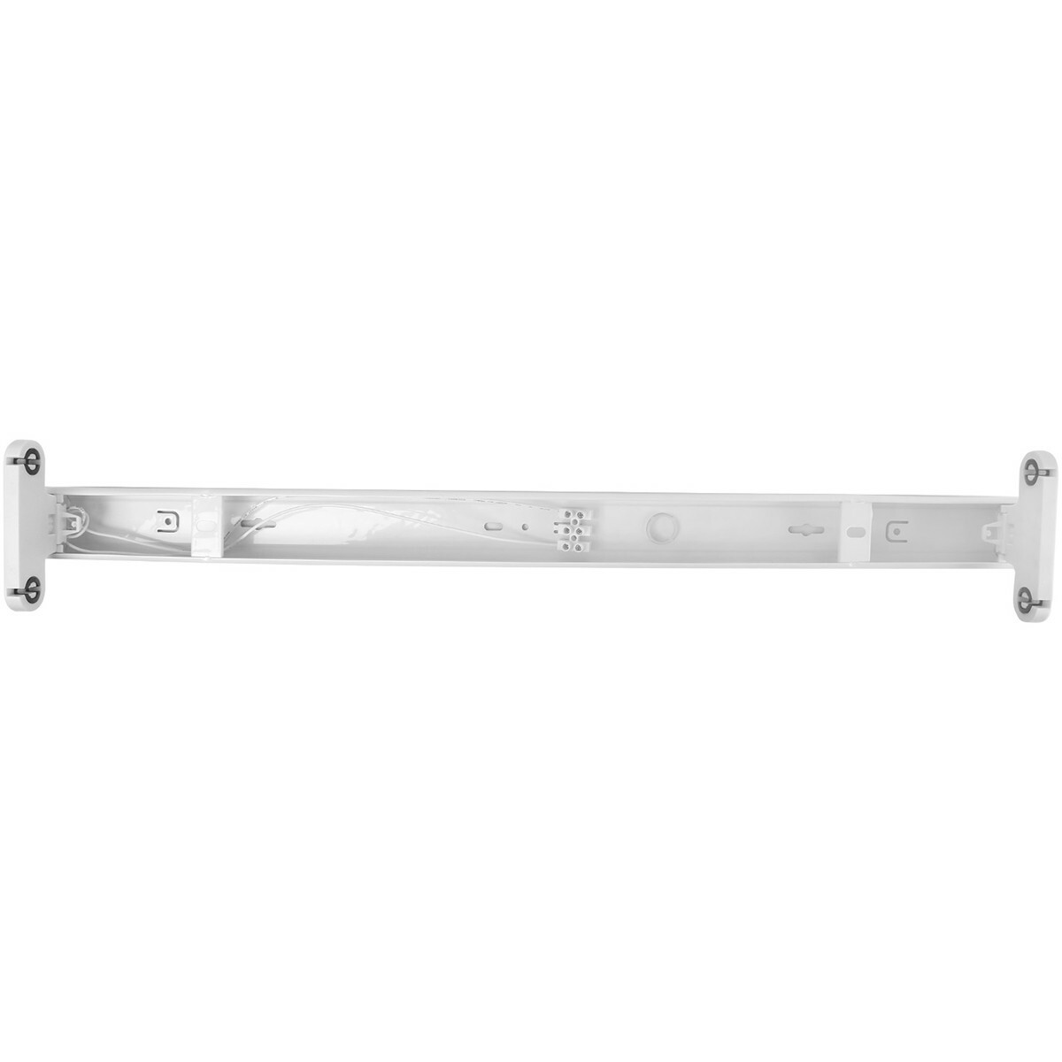 Réglette LED avec Tube T8 - OSRAM SubstiTUBE Value EM 840 - Aigi Dybolo - 60cm Double - 15.2W - Blanc Neutre 4000K