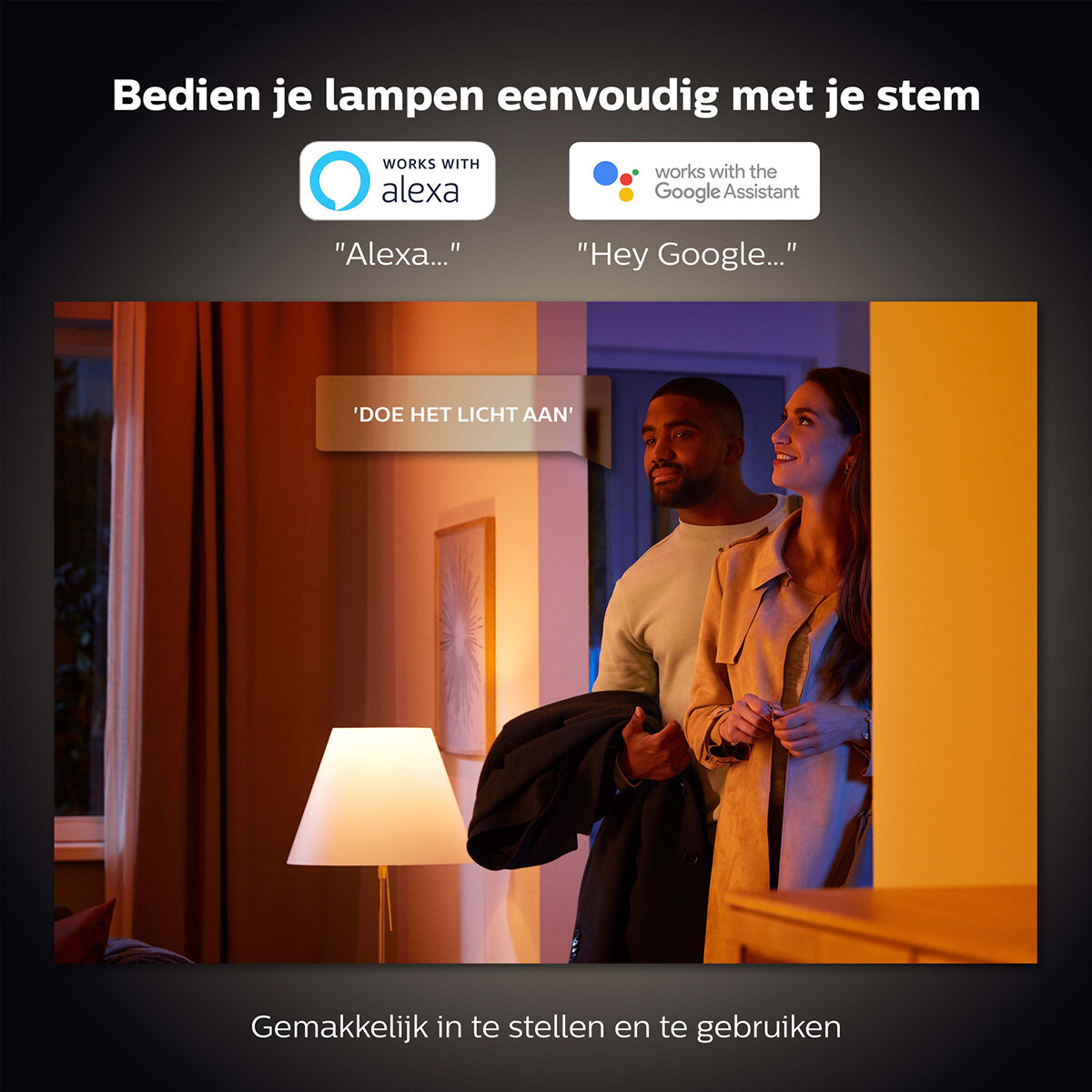 PHILIPS HUE - Spot LED GU10 - White Ambiance - Bluetooth - Duo Pack