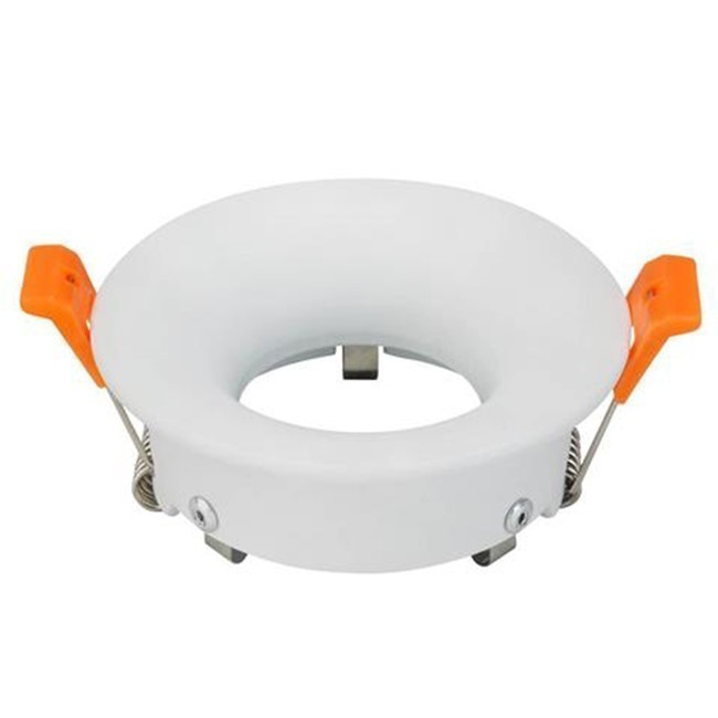 Set de spots LED - Douille GU10 - Rond Encastré - Mat Blanc - Ø85mm - Philips - CorePro 830 36D - 4.6W - Blanc Chaud 3000K