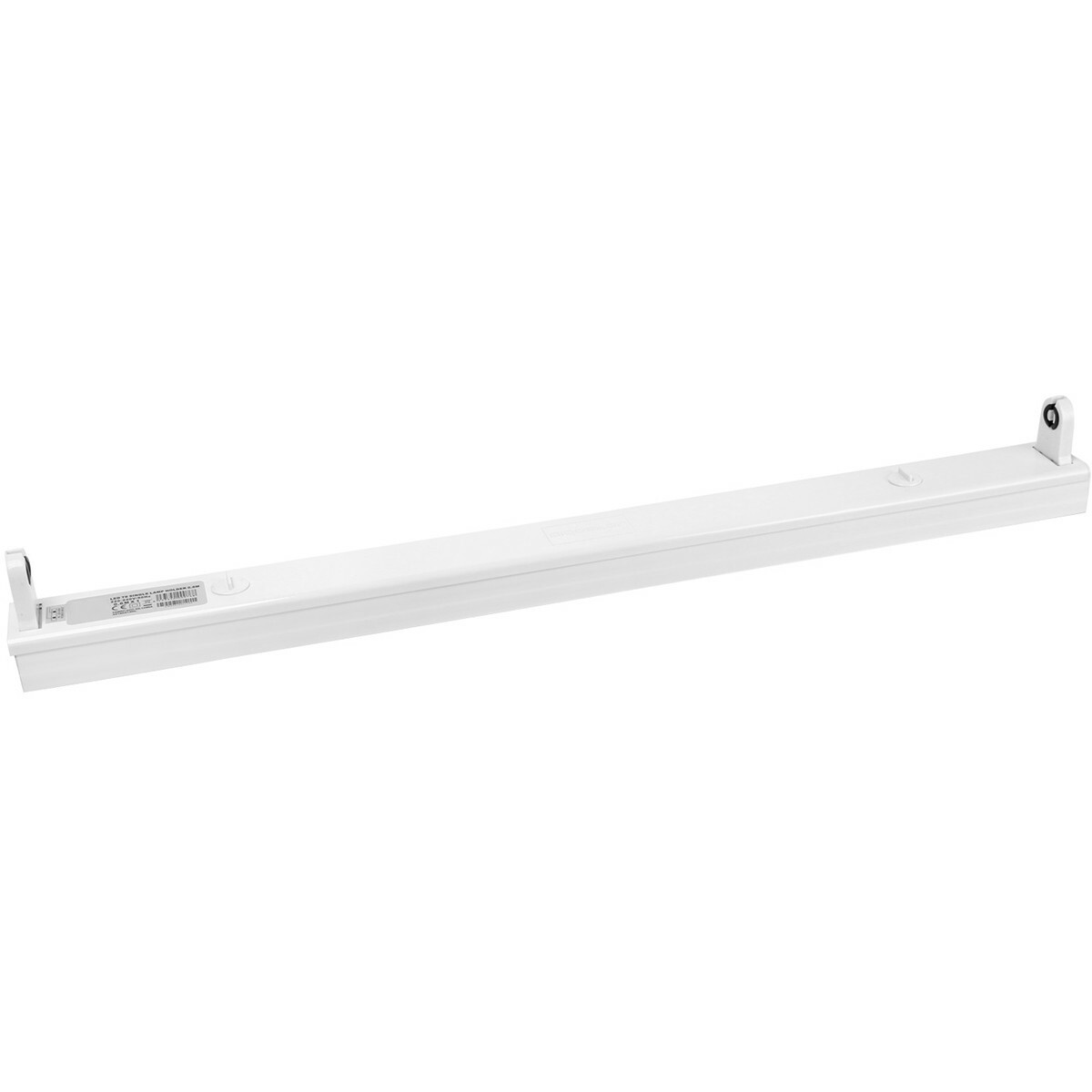 Réglette LED avec Tube T8 - Aigi Dybolo - 60cm Simple - Philips - CorePro LEDtube EM 840 - 8W - Blanc Neutre 4000K | Remplace 18W