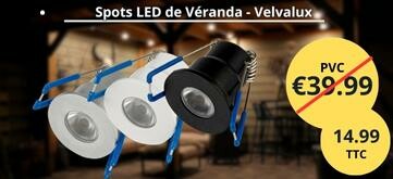 Spots LED Veranda